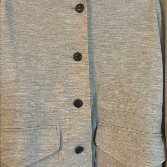 🌹Rag & Bone Jacket Ohara Wool Knit Field in Grey, Small - Picture 4 of 7